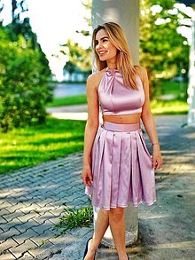Šaty - Pink set - 16561261_