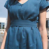 Šaty - Smart Dress Petrol - 16559349_