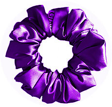 Ozdoby do vlasov - Saténová scrunchies purple - 16559256_