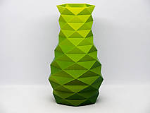 Dekorácie - Kosoštvorcová váza v rôznych farebných kombináciách / Štýlová dekorácia pre Váš domov - 16559735_