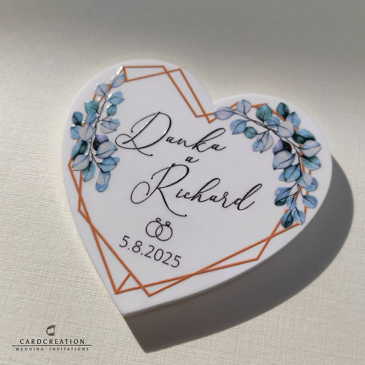 Svadobná magnetka 021