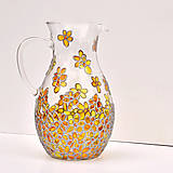 Nádoby - Skleněný džbán 1 l - 16561084_