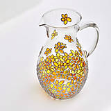 Nádoby - Skleněný džbán 1 l - 16561085_