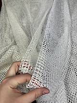 Úžitkový textil - Záclona mriežka v metráži v béžovom - 16560725_