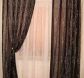 Úžitkový textil - Záclona čierne závesy - 16560937_