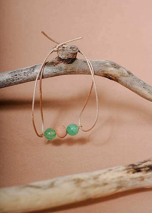 Náramky - Aróma náramok s aventurínom - 16560163_