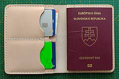 Peňaženky - Púzdro obal na cestovné dokumenty Pas - 16560934_