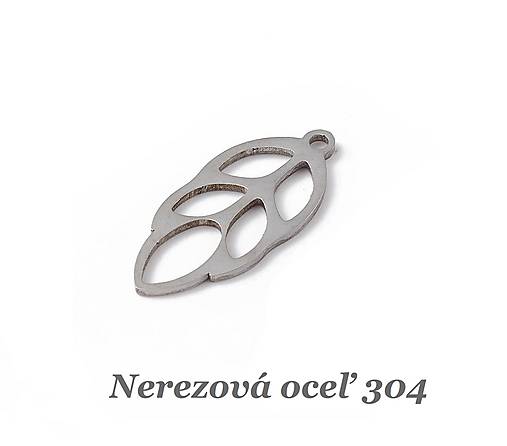 Komponenty - List /M8341/ - nerezová oceľ 304 - 16561861_