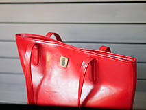 Veľké tašky - Shopper kožená kabelka - Maki - 16563898_