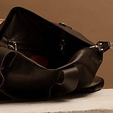 Veľké tašky - Kožená cestovní taška - tmavě hnědá - 16564252_