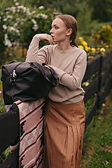 Veľké tašky - Kožená cestovní taška - tmavě hnědá - 16564430_