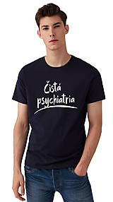 Pánske oblečenie - Čistá psychiatria pánske (L - Oranžová) - 16563556_