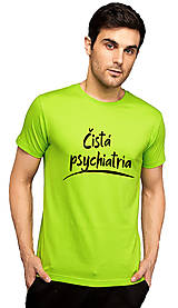 Pánske oblečenie - Čistá psychiatria pánske (L - Biela) - 16563557_