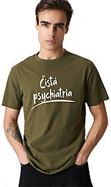 Pánske oblečenie - Čistá psychiatria pánske (XXL - Žltá) - 16563558_