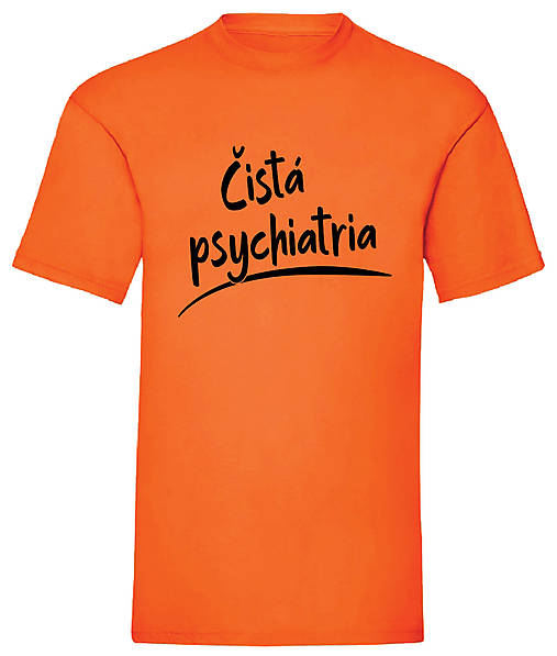 Čistá psychiatria pánske (S - Oranžová)