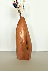 Dekorácie - Drevená váza Femm - 16561892_
