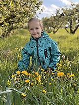 Detské oblečenie - Dětská softshellová bunda ZVIERATKA - 16566744_