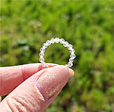 Prstene - Prsteň*krišťál*brúsený*0,3cm*Ag - 16566073_