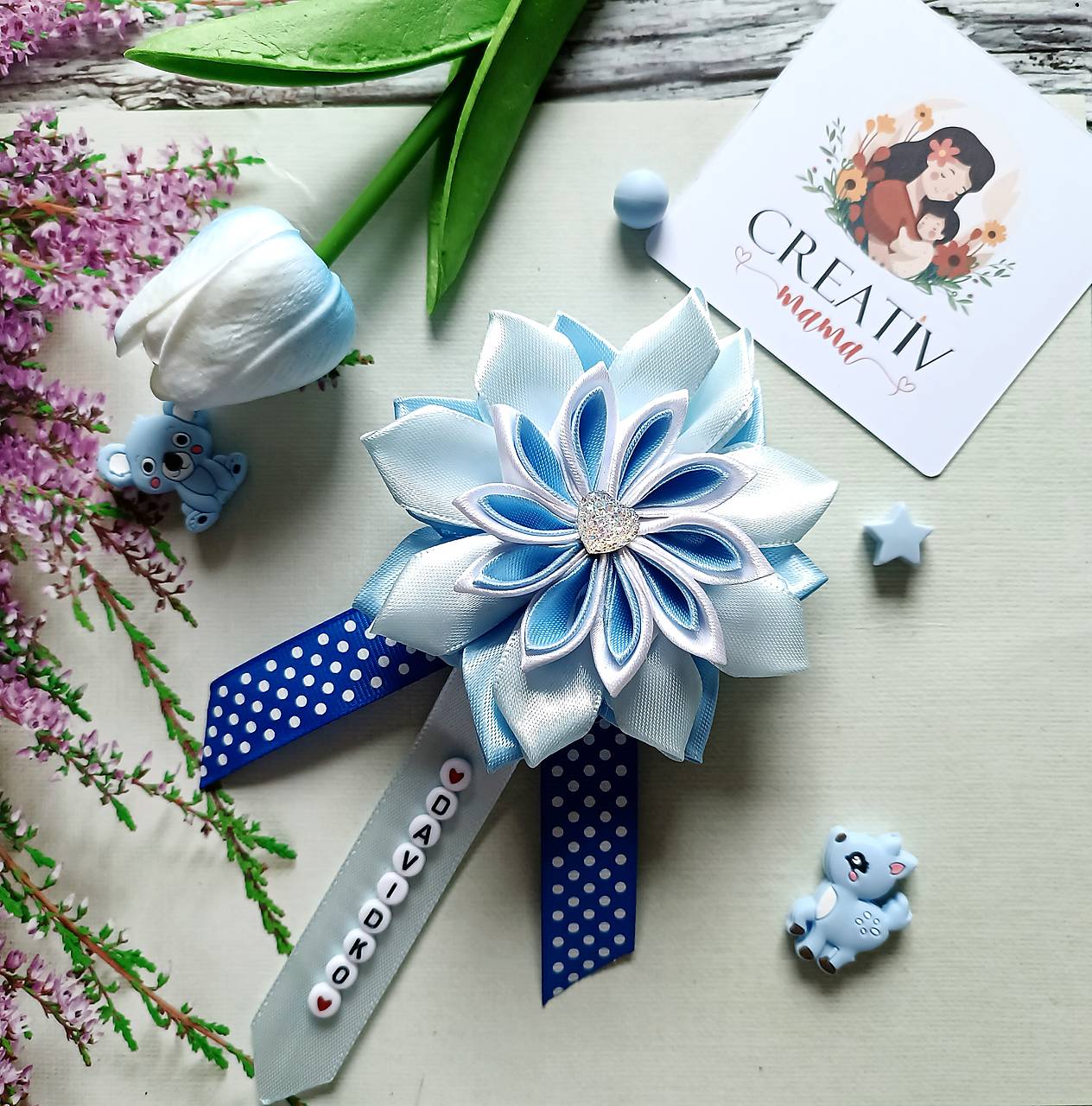 Mašlička na kočík 