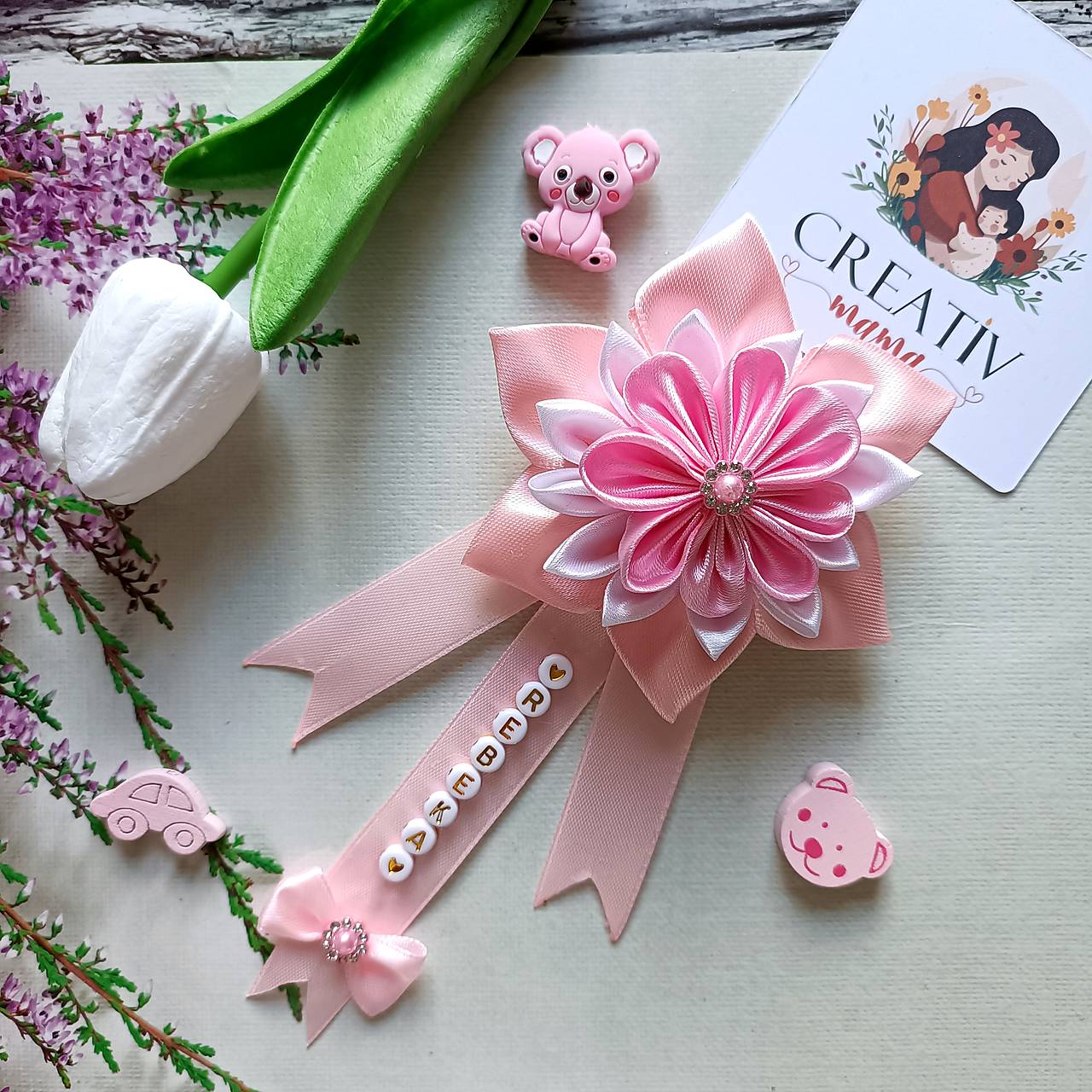 Mašlička na kočík 