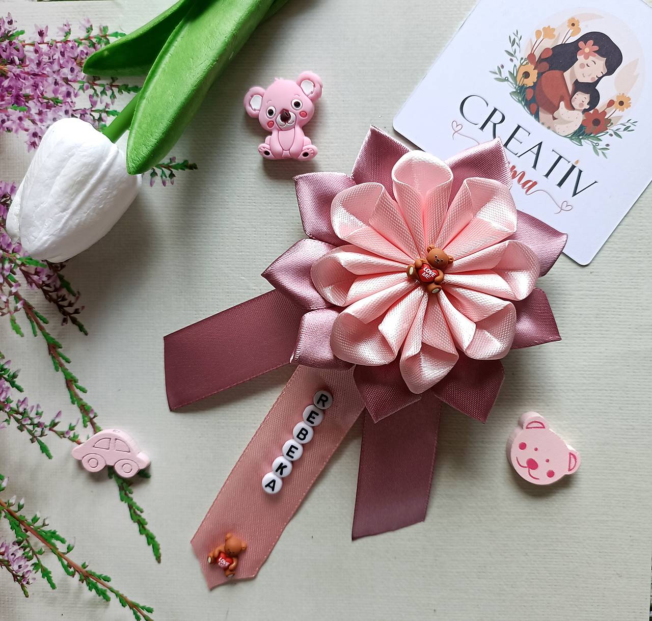 Mašlička na kočík 