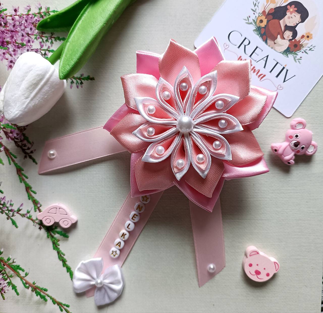 Mašlička na kočík 