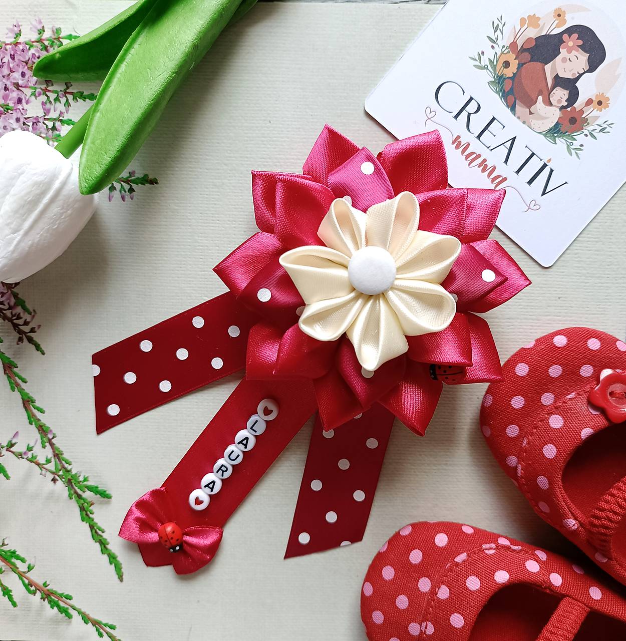 Mašlička na kočík 