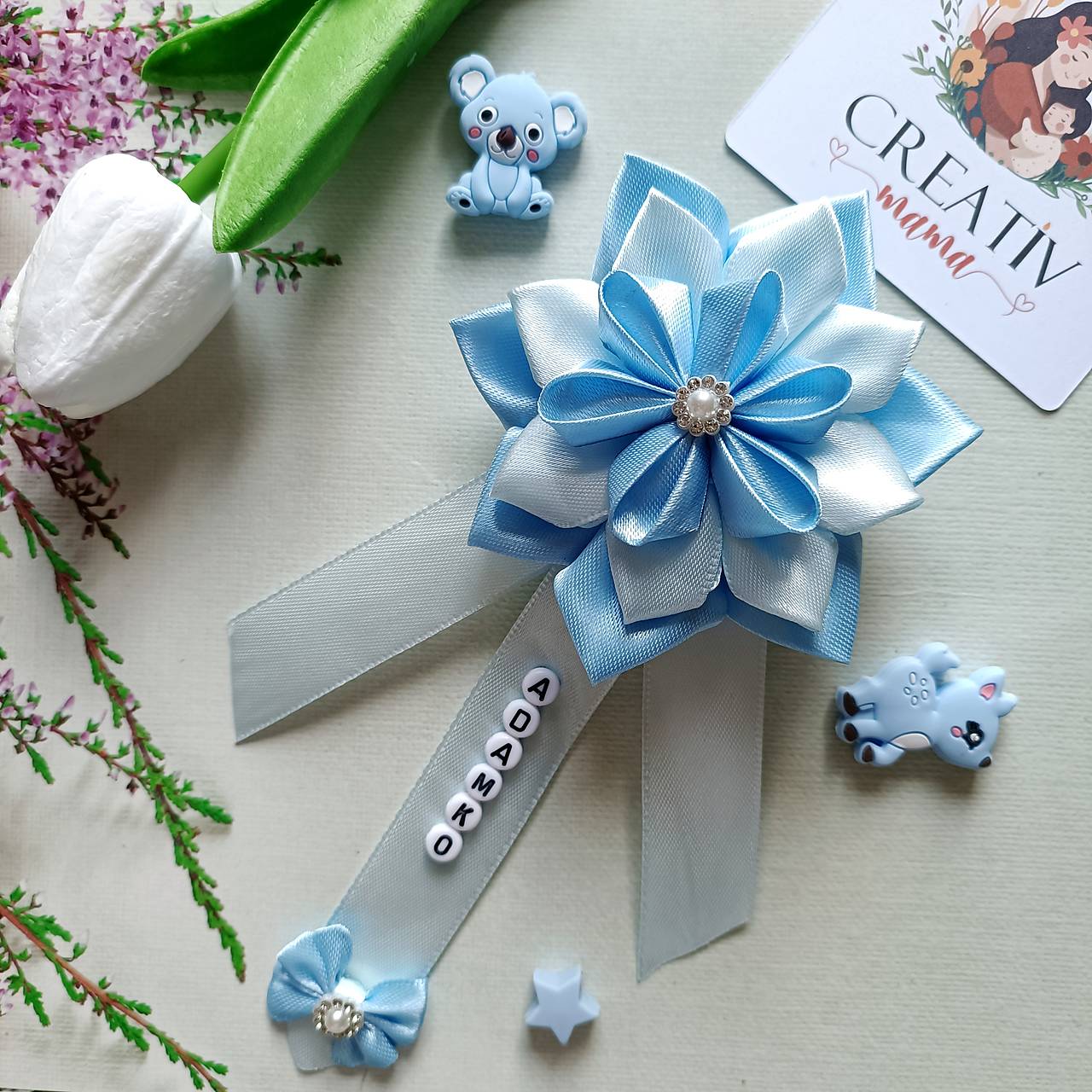 Mašlička na kočík 