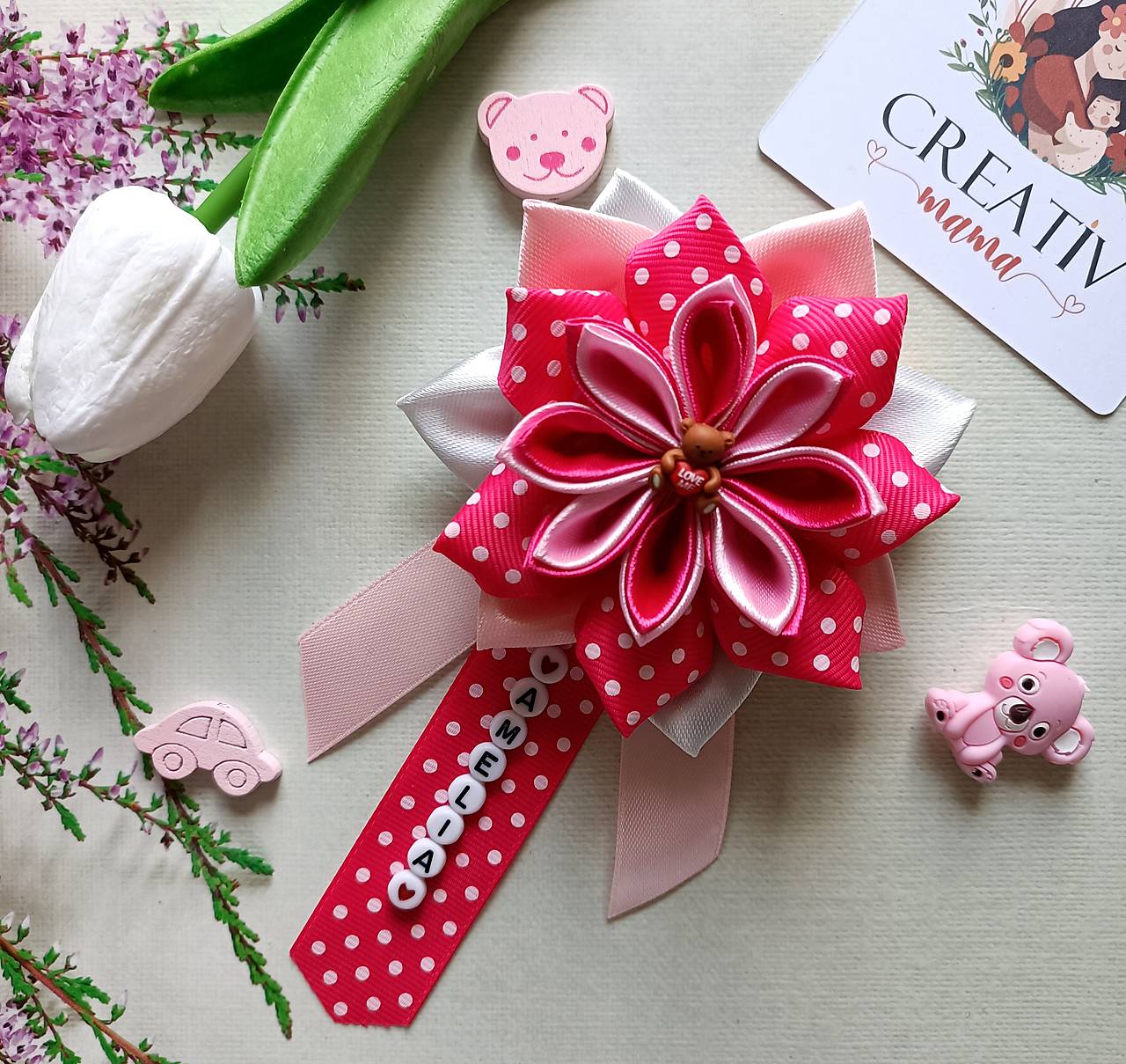 Mašlička na kočík 