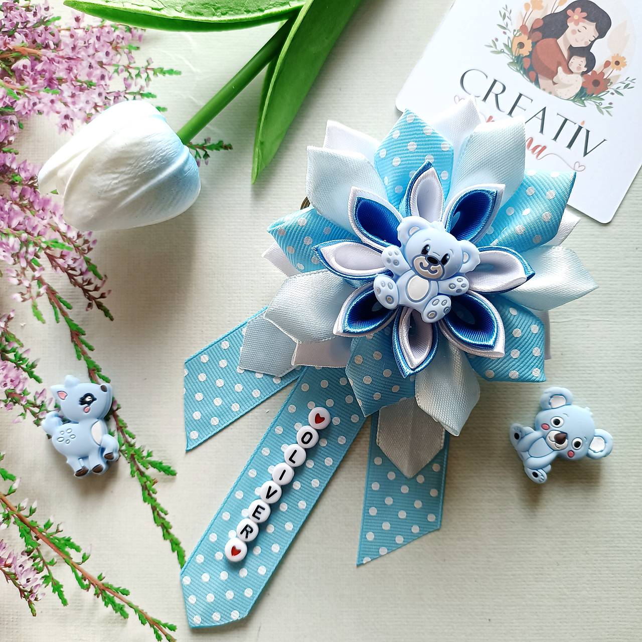 Mašlička na kočík 