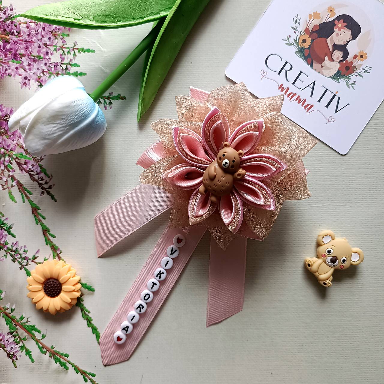 Mašlička na kočík 