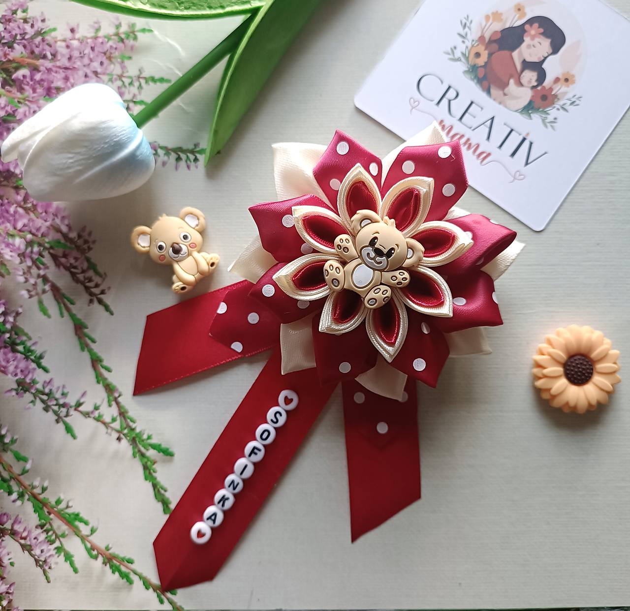 Mašlička na kočík 