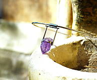 Náhrdelníky - Nerezový náhrdelník....." Purple " - 16567889_