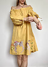 Šaty - Ručne maľované šaty - tancujúce ženy muchotrávky - 16568625_