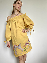 Šaty - Ručne maľované šaty - tancujúce ženy muchotrávky - 16568627_