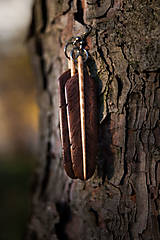 Náušnice - Náušnice z exotického dreva - 16568672_