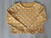 Detské oblečenie - Tričko Mickey Mouse žltá - 16567675_