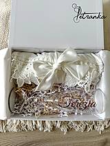 Župany - Luxusná nevesta- personalizovaný darčekový ženský box - 16569628_