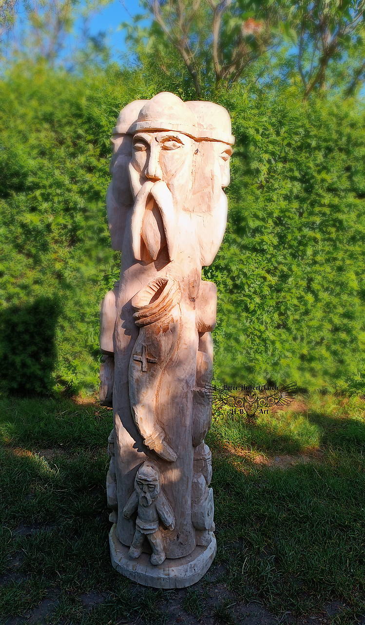 Svantovít - veľká socha - 160 cm