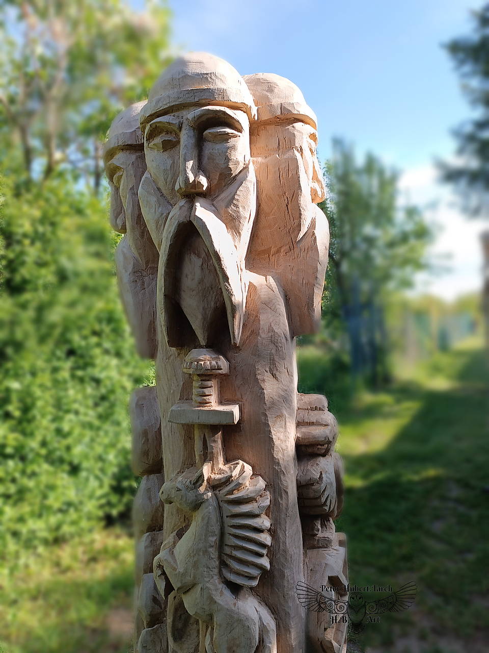 Svantovít - veľká socha - 160 cm