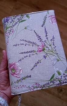 Papiernictvo - obal na knihu režné kvetiny (II) - 16572641_