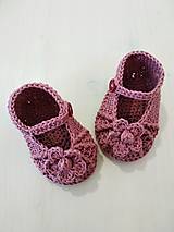 Detské topánky - Sandálky s kvetinkou - 16571287_