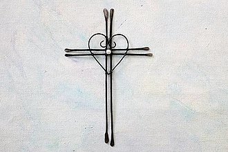 Dekorácie - Jednoduchý krížik *16,5 - 16570924_