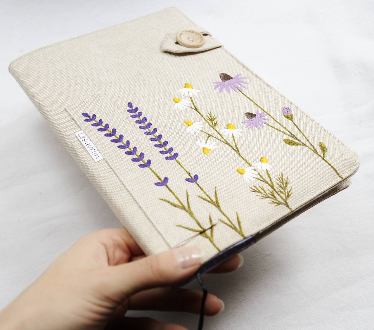 Zápisník A5 - Kvety (ručne maľovaný)