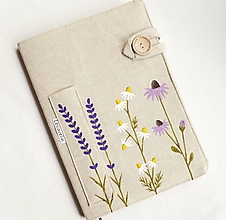 Papiernictvo - Zápisník A5 - Kvety (ručne maľovaný) - 16573362_