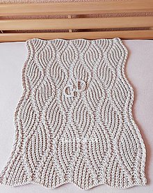 Detský textil - Deka z vlny puffy fine - 16574323_