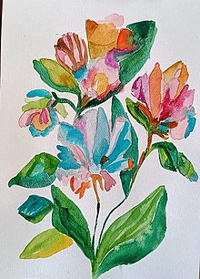 Kresby - kvety jari - 16574051_