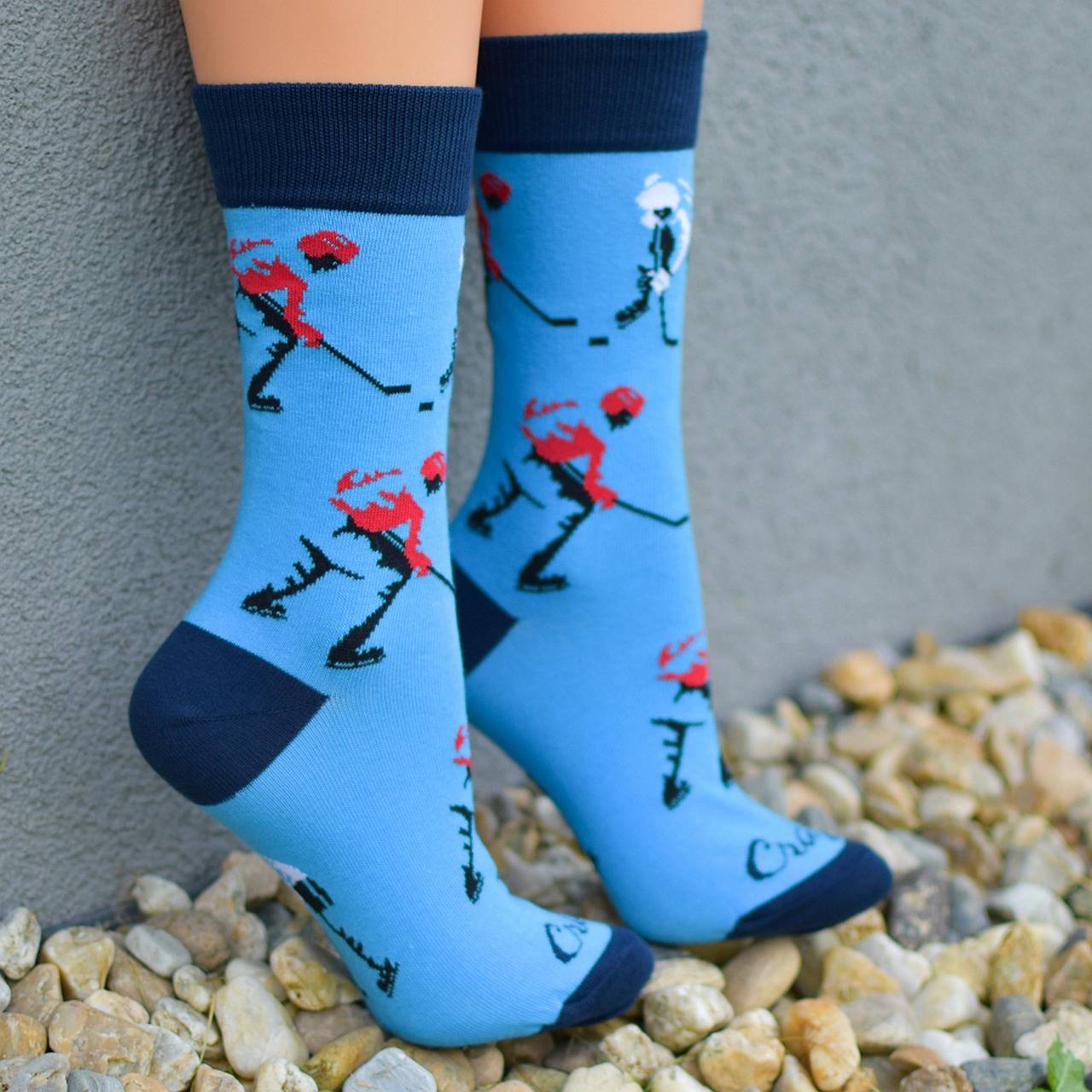 Ponožky CrazyStep Hokej (Dospelé + detské)