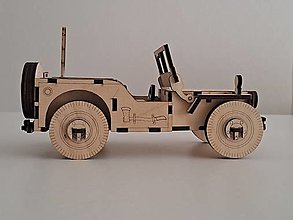 Dekorácie - Auto Jeep - 16574331_