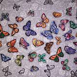 Úžitkový textil - Uterák/ utierka motýliky - 16576789_